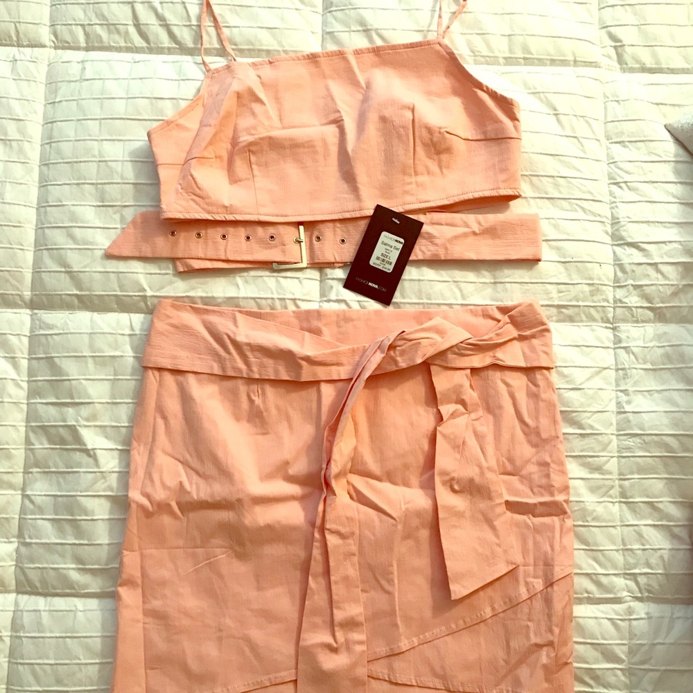 Blush two piece set